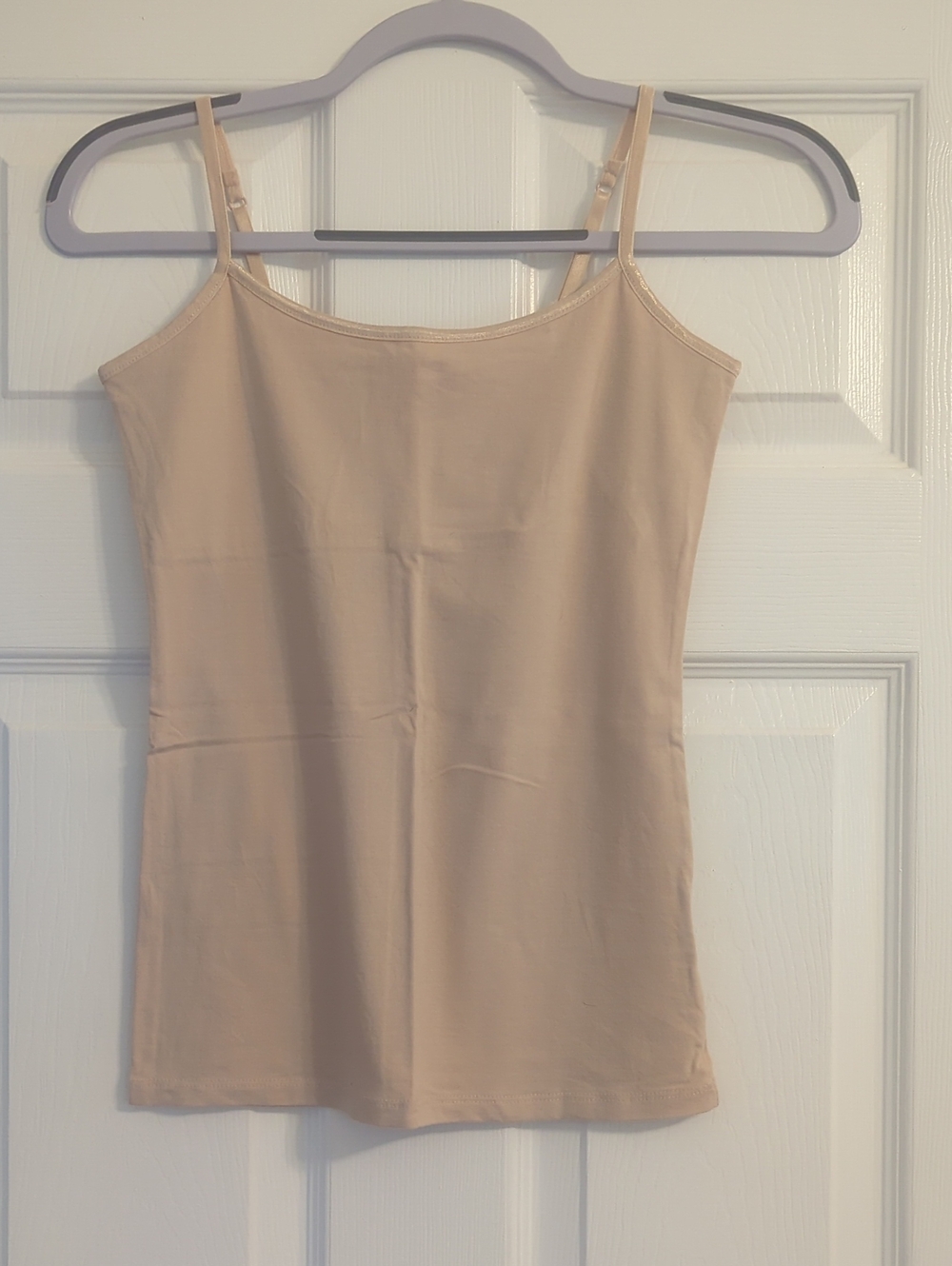 SO Favorite Shelf Bra Cami in Light Beige